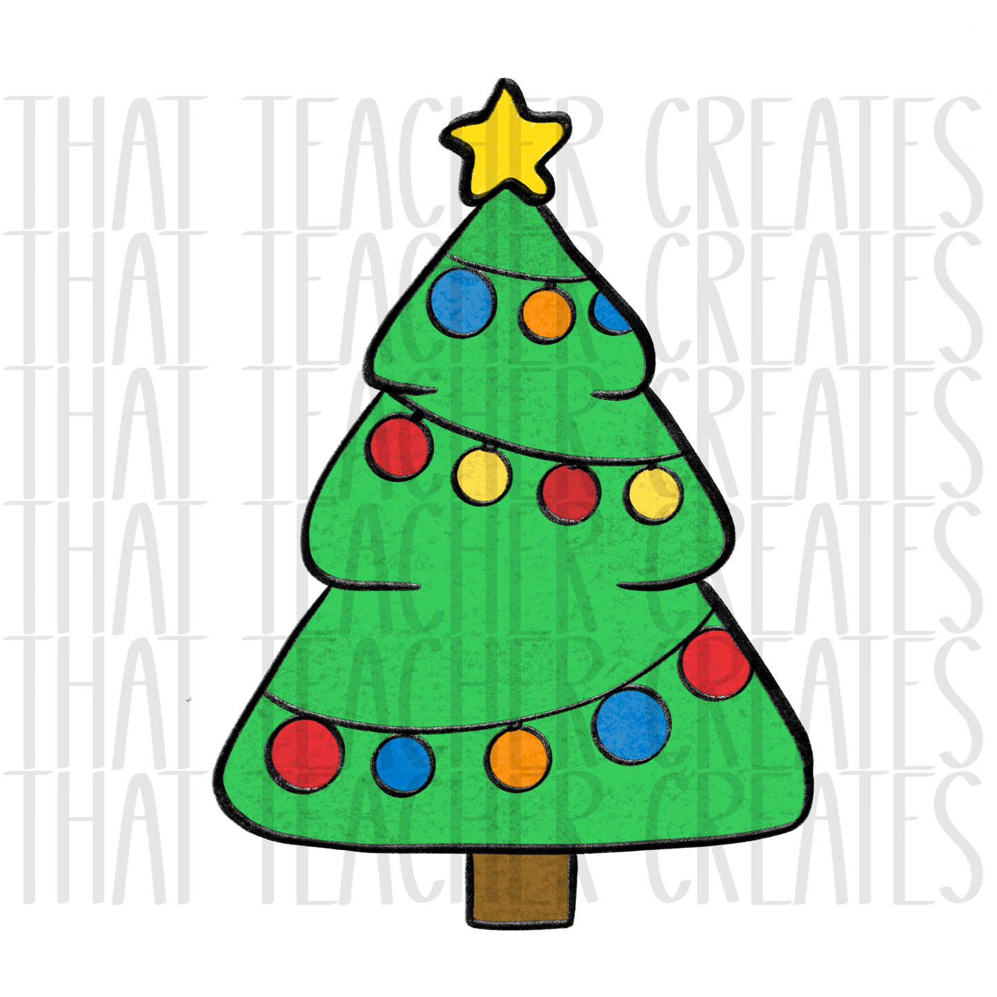 Simple Christmas Clipart