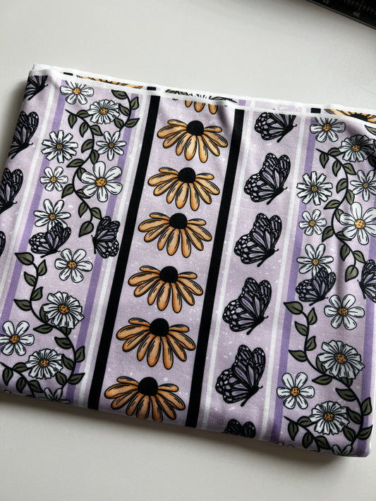 Purple Butterfly’s and Sunflowers