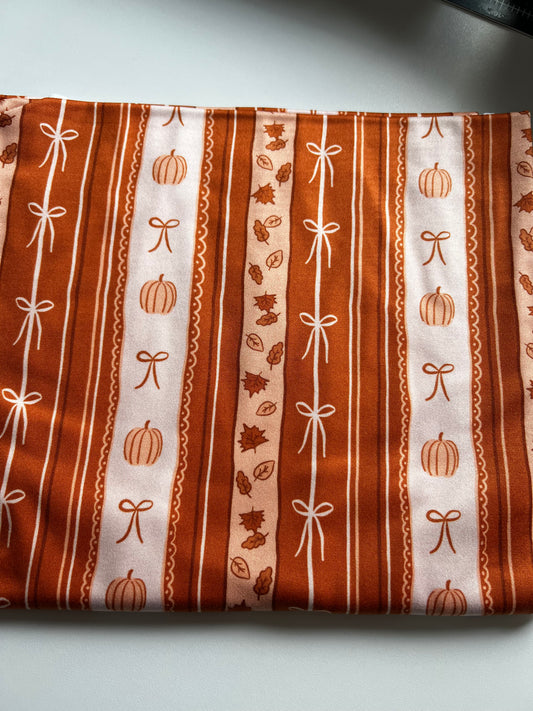 DBP Pumpkin And Bow Stripes