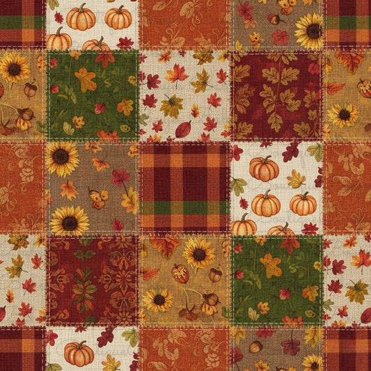 Fall Patchwork Seamless File